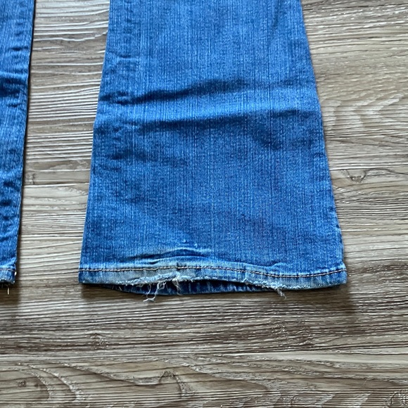 Amethyst Jeans Light Blue Flare Denim - Picture 4 of 8